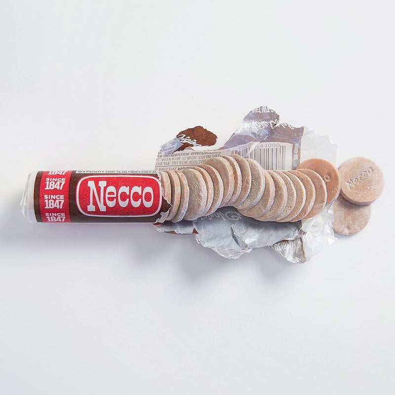 Necco Chocolate Wafers - Pack of 24 Rolls - Image 3